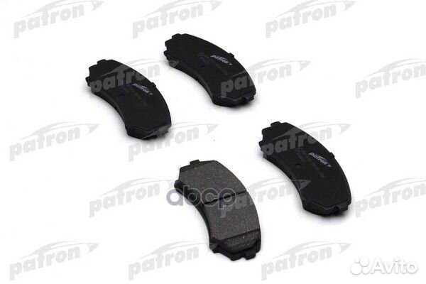 Колодки тормозные дисковые передн mitsubishi: P