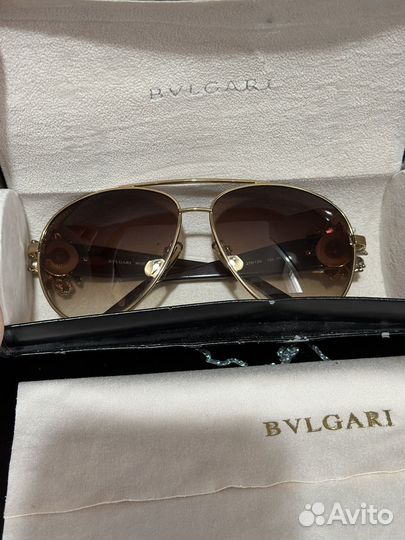 Солнцезащитные очки оригинал бренд bvlgari