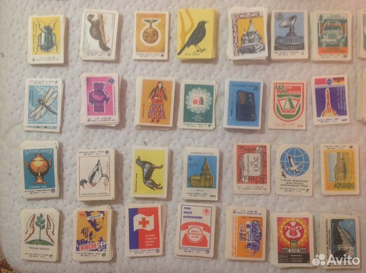 Спичечные этикетки СССР коллекция