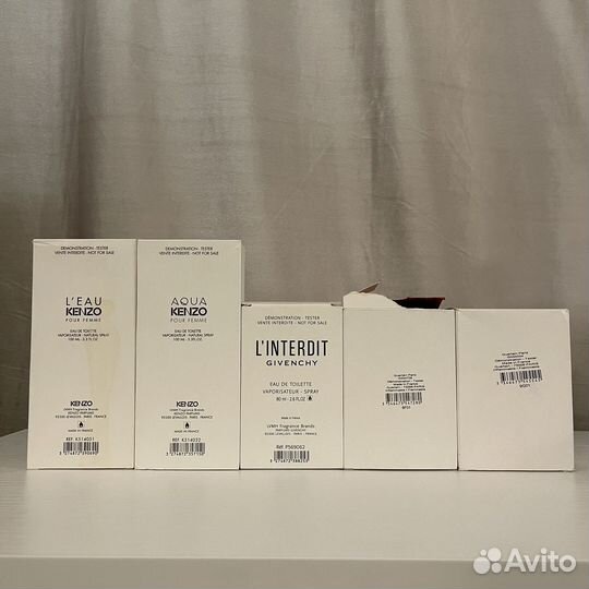 Kenzo, Givenchy, Guerlain