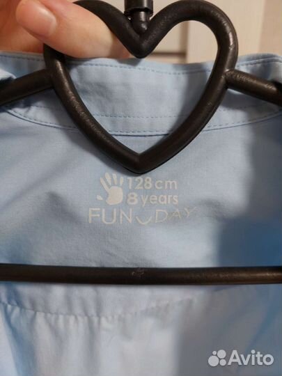 Рубашка на мальчика 128 р