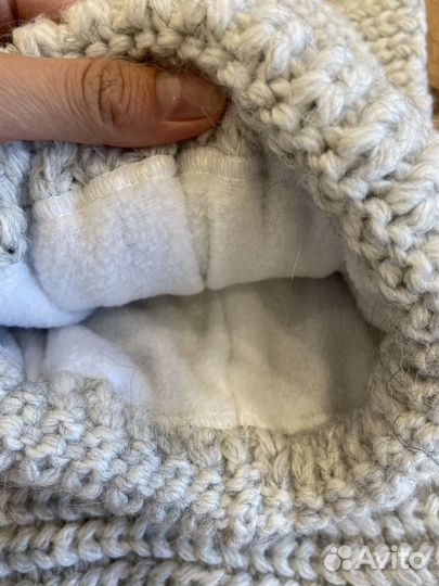 Комплект шапка и снуд