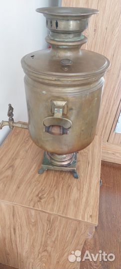 Самовар на дровах старинный