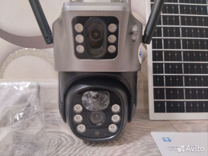 Камера видеонаблюдения 4g на солнечной батарее