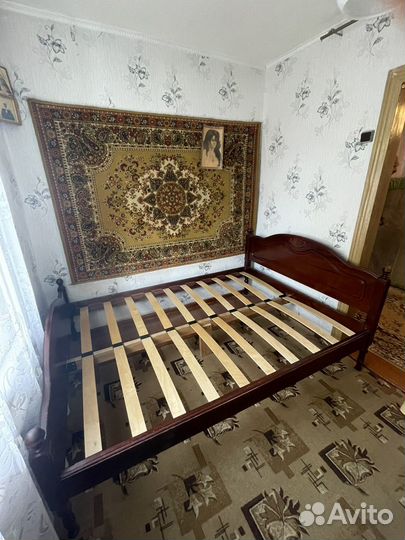 Кровать двухспальная с матрасом бу 160 200