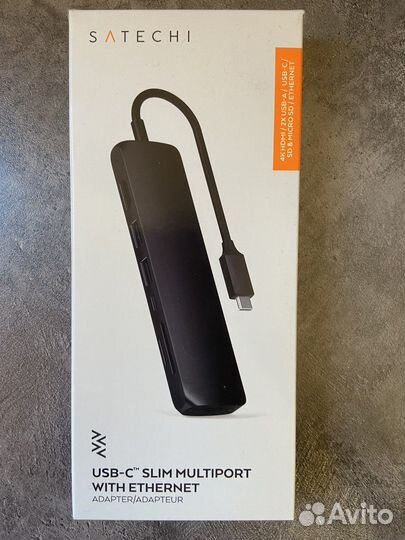 Док-станция, адаптер Satechi ST-ucsma3K, черный