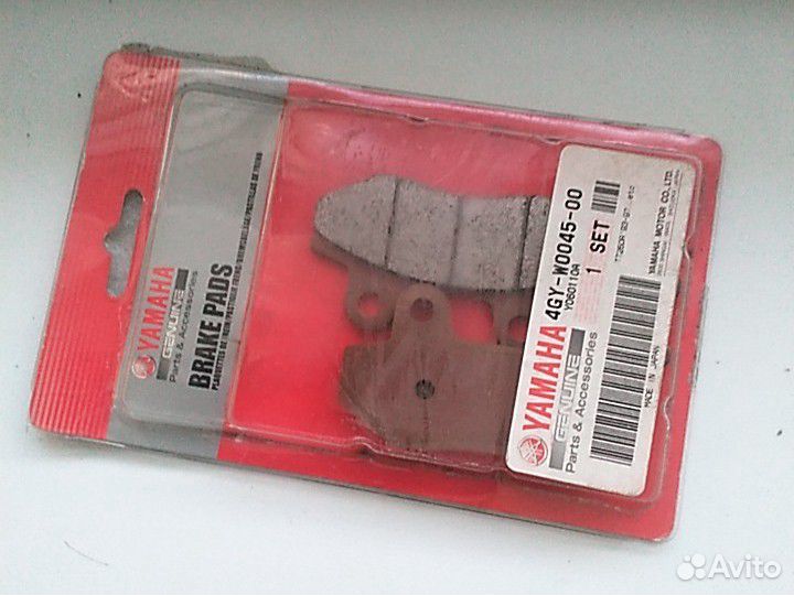 Оригинальные колодки Yamaha TTR 250