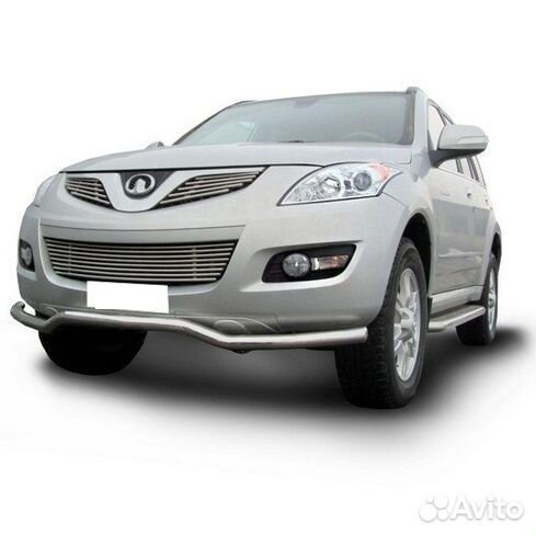 Защита переднего бампера Great Wall hover H5