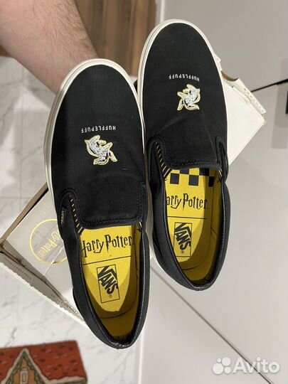 Vans Harry Potter Hufflepuff слипоны оригинал