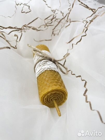 Свечи из пчелиного воска