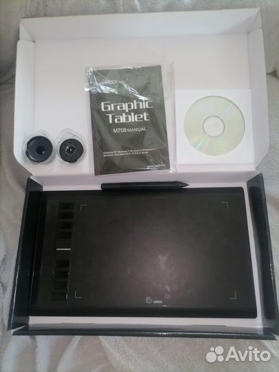 Графический планшет Ugee M708