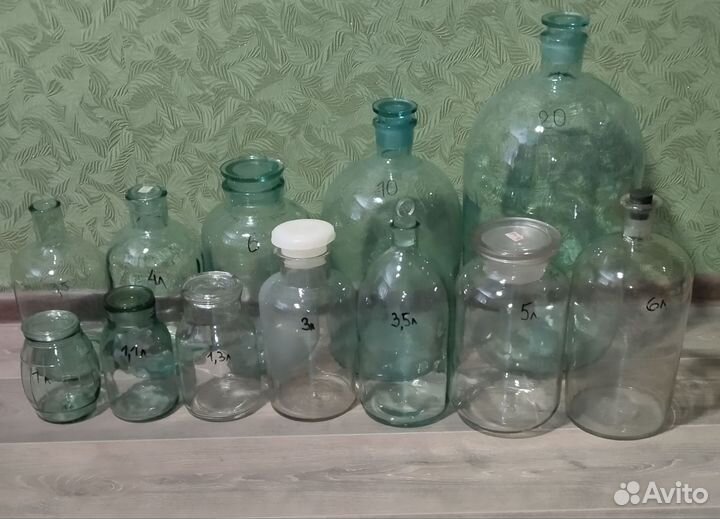 Банки, бутыли 10,20,30,45л