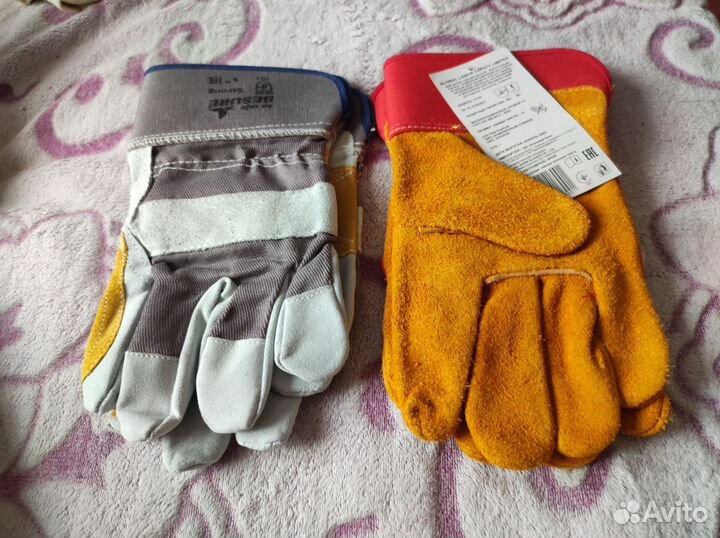 Перчатки прорезиненные