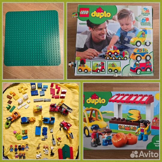 Lego Duplo, оригинал, наборы, машины, кубики