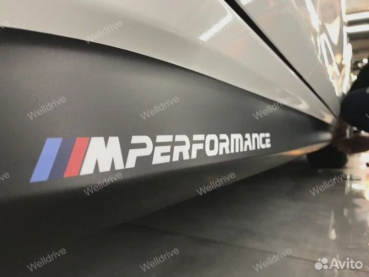 Наклейки на пороги BMW 6 F06 F12 F13 M-Performance