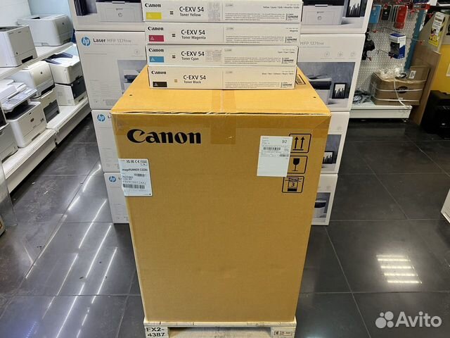 Мфу лазерный цветной Canon 3226i А3+тонер+тумба купить в Санкт-Петербурге  объявление продам