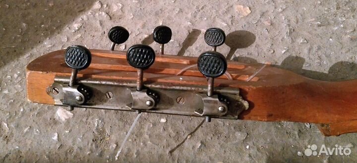 Гриф гитары акустической шестиструнной СССР Дерево