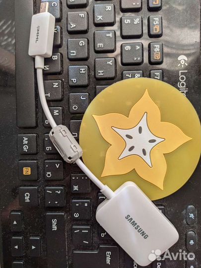 Samsung MHL (вывод экрана телефона на тв) microUSB
