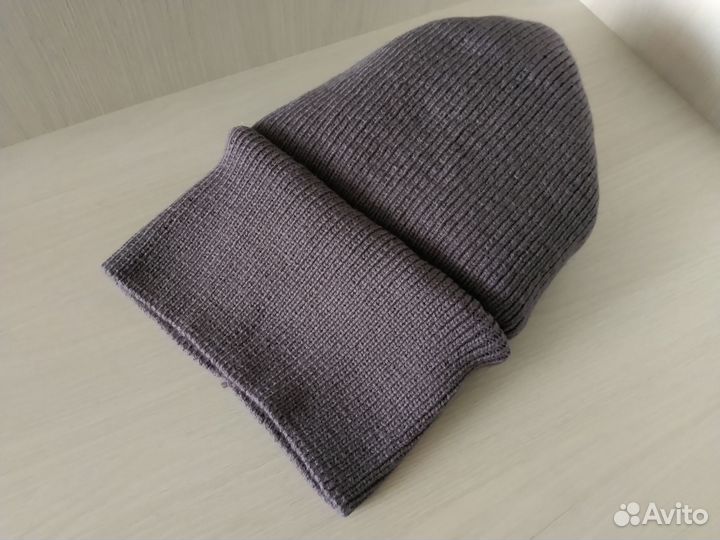 Шапка меховая женская с ушками (новая)