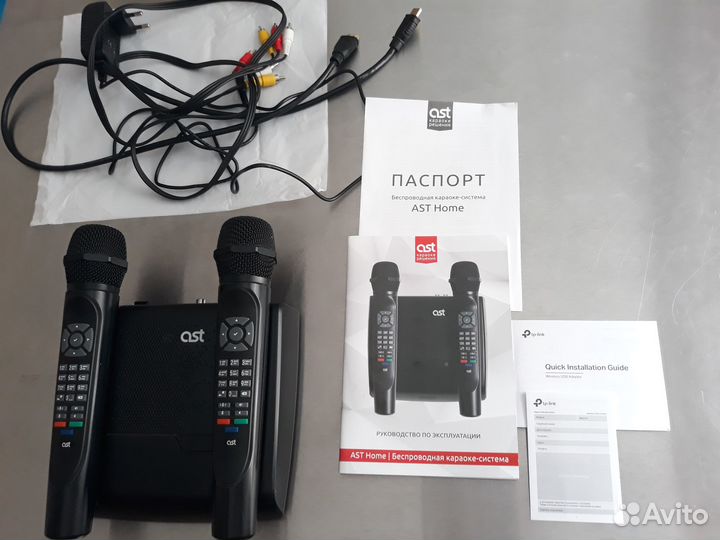Комплект караоке Art-System AST Home беспроводная