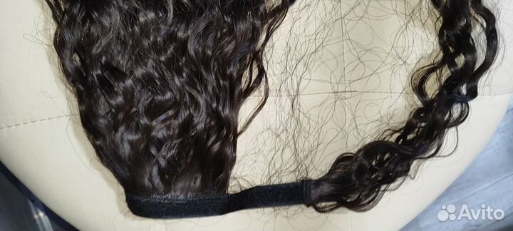 Накладка на хвост темно коричневый 50 см