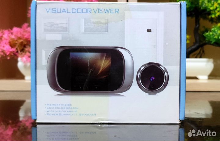 Дверной видео глазок с функцией звонка