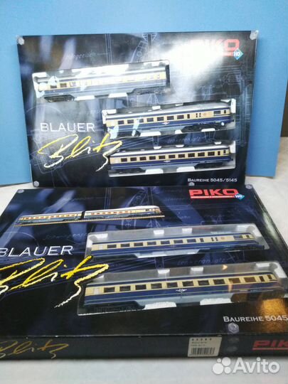 Пассажирские составы piko 1/87