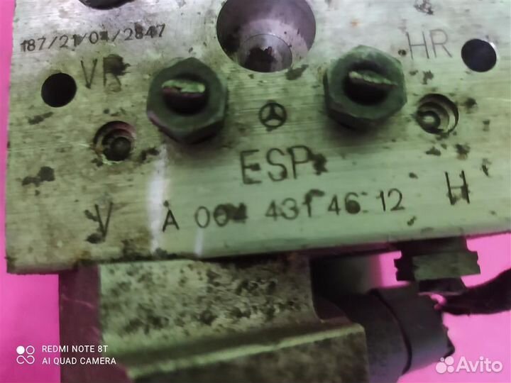 Блок абс ABS Mercedes S-Class W220 S220