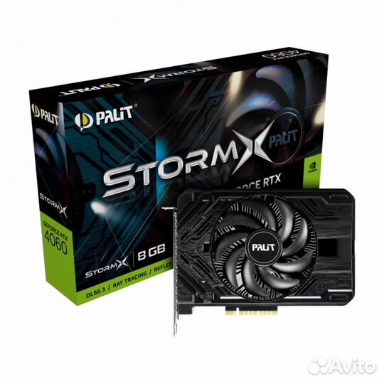 Видеокарта Palit RTX4060 stormx 8G 580967