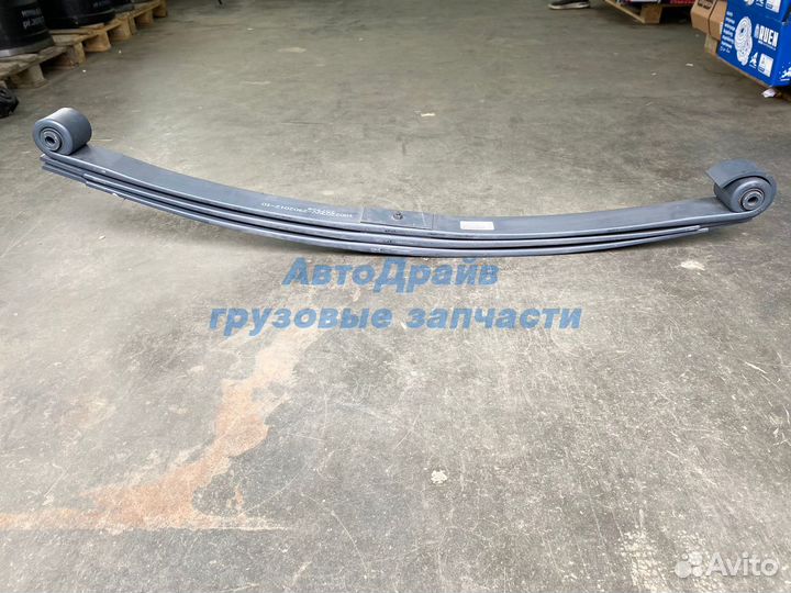 Рессора передняя Volvo FMX 3-х листовая 795x795мм 1/22+2/24x100мм (под сайлентблоки)