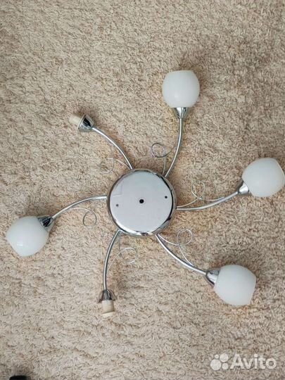 Люстра потолочная подвесная бу