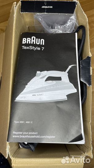 Утюг braun texstyle 7