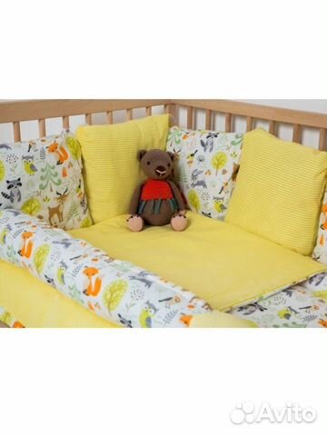 Новый комплект подушек бортиков 3 в 1