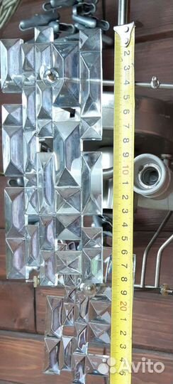 Люстра СССР,хрустальная