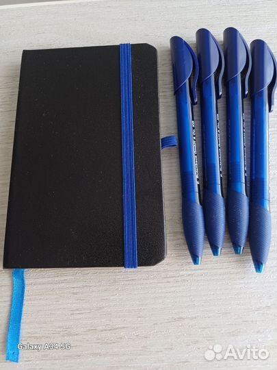 Ручки и брелки(стилусы)записная книжка из Германии