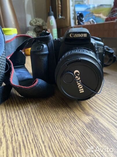 Зеркальный фотоаппарат canon eos 20d