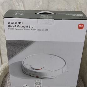 Робот пылесос xiaomi robot vacuum s10 белый