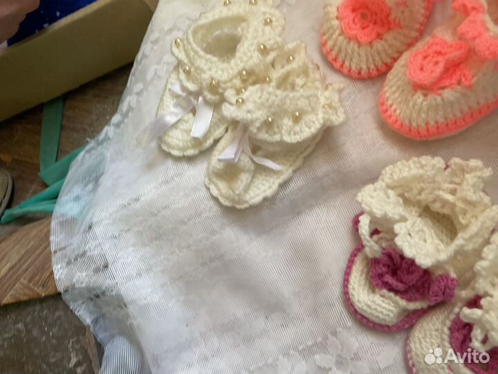 Пинетки для девочки