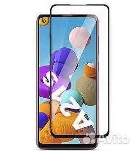 Защитное стекло 5D с полной проклейкой на Samsung