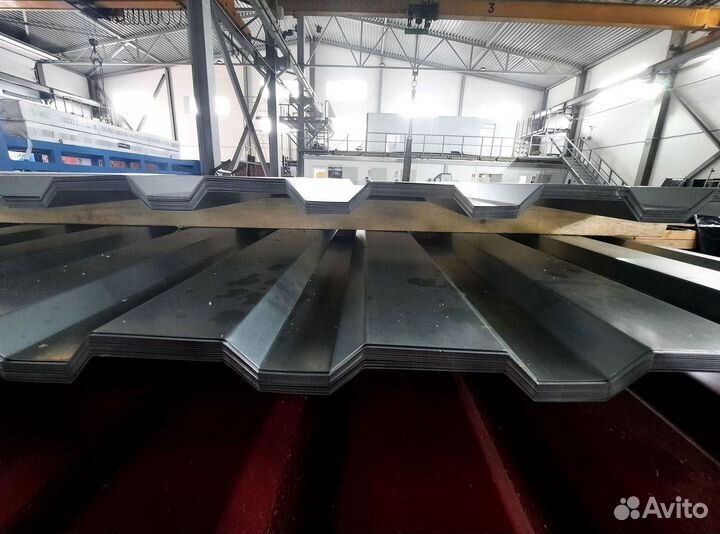 Профнастил 2-х сторонний оцинкованный Н-60 0,8х845