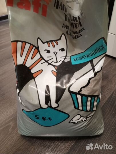 Наполнитель кошачий остатки