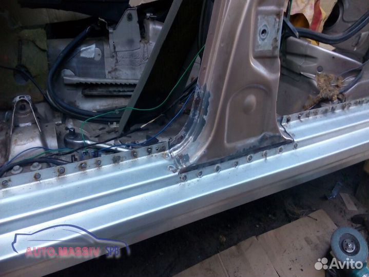 Ремонтные пороги Mercedes E-класс 2 W210