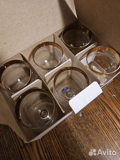 Набор бокалов для коньяка 6 шт Новые