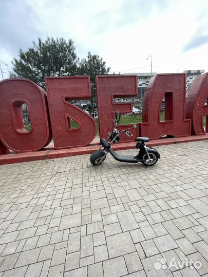 Электроскутер citycoco Харлей Принц