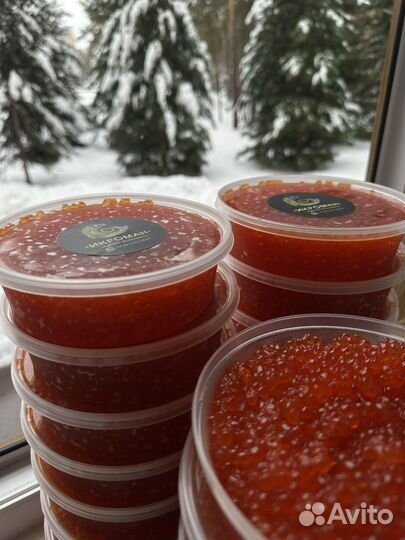 Икра красная горбуши