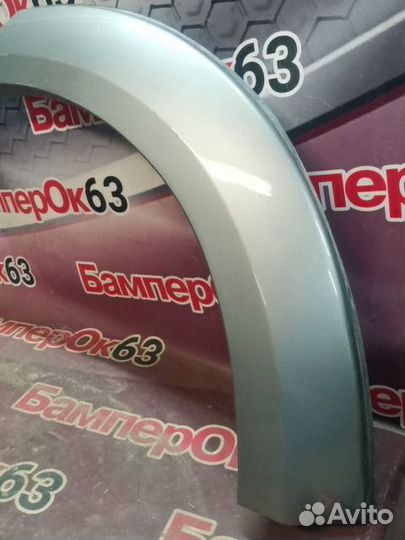 Накладка крыла Mitsubishi L200 задняя левая