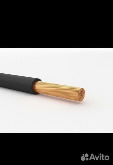 Кабель силовой сварочный 10,16,25