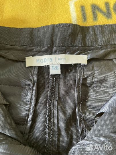 Брюки школьные для мальчика 128