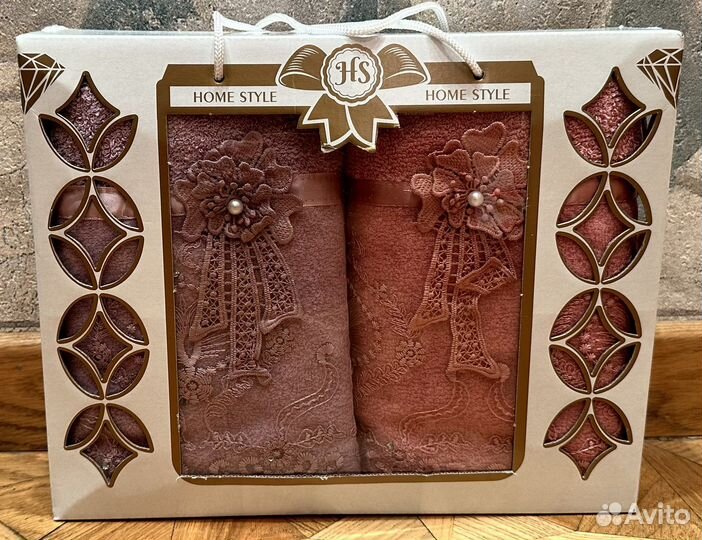 Набор махровых полотенец люкс 3 набора