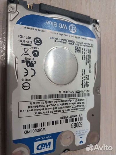 Жесткий диск 500 гб нерабочий